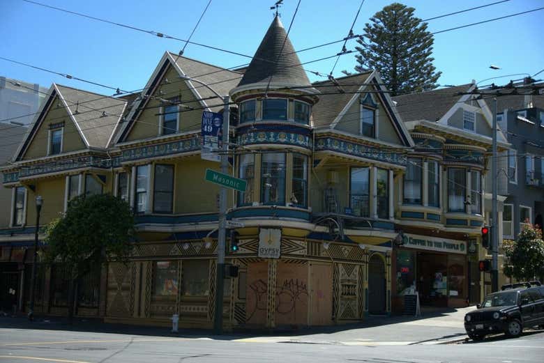 Victorian houses in San Francisco